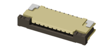 1.0mm(.039) ZIF Right Angle  SMT Upside Connectors图集
