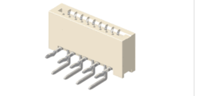 1.0mm(.039) ZIF Right Angle  DIP Connectors图集